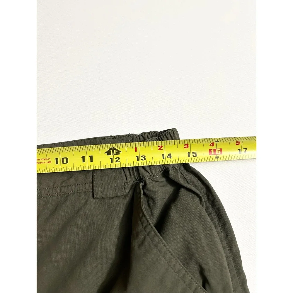 The North Face Mens Convertible Hiking Pants Olive Green Size L NF004AM